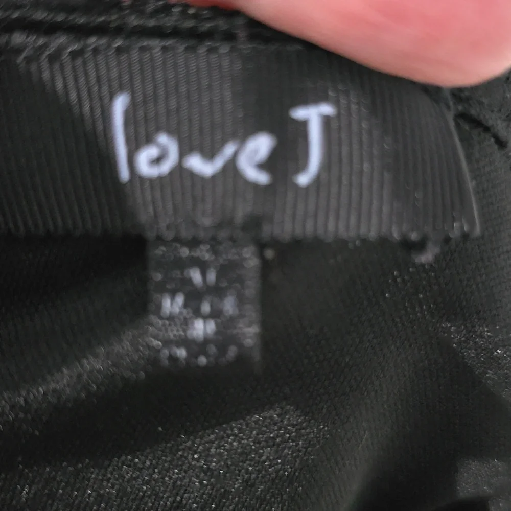 LOVE J Black Lacy Dress‎ Medium - Picture 7 of 11